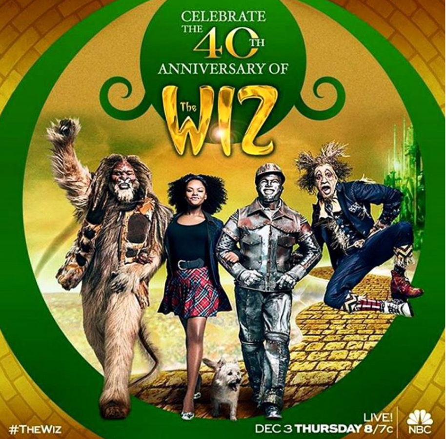 celebrate the 40th anniversary of THE wiz Live on Dec. 3rd n #NBC
