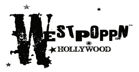 WESTPOPPN HOLLYWOOD TM logo :black